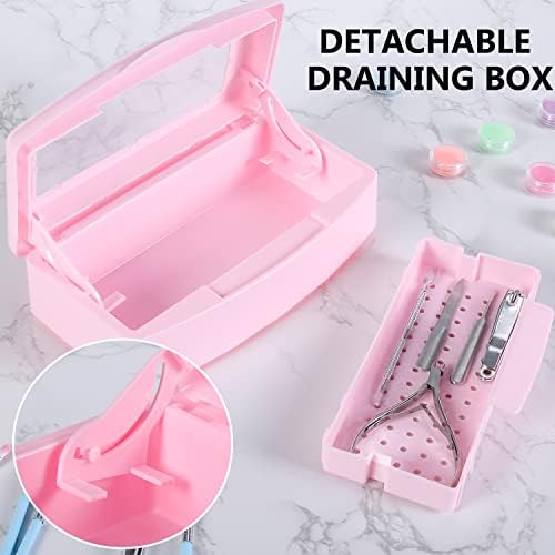 Machine-Ya sterilizer box containing beauty implements