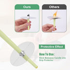 Caripeloy ergonomic non-slip handle bamboo ear cleaning tools
