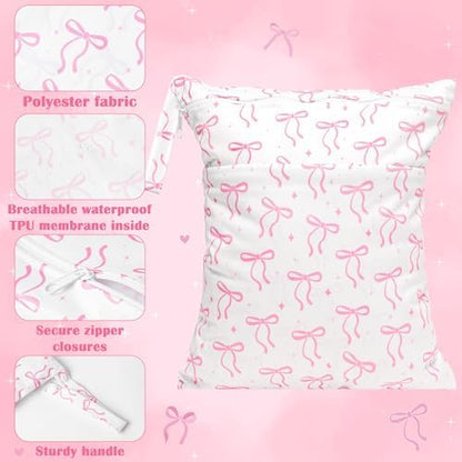 R Horse diaper bag set hanging on a stroller handle