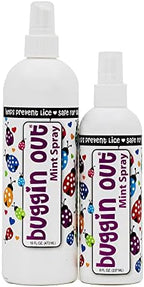 Non-greasy natural lice repellent spray for school age children.