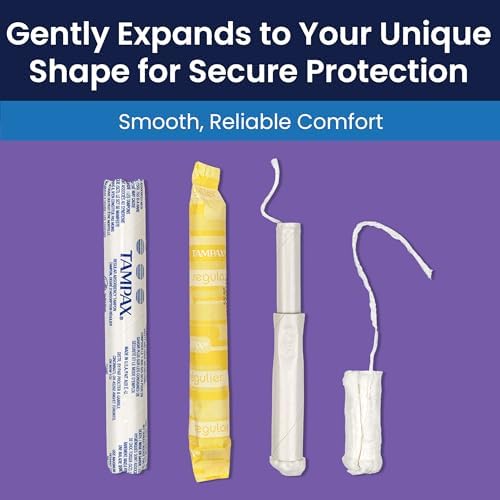 Hospeco T500 regular absorbency tampons with cardboard applicator