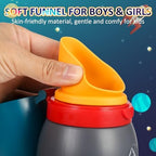 Side profile of Dijiameiya Onedone travel potty bottle