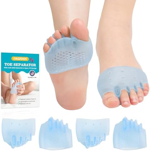 Yooyan soft SEBS gel toe spacers for foot pain relief