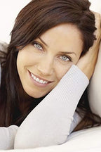 Before and after demonstration of gray hair coverage on hairline