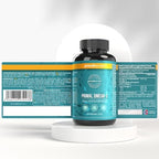 Primal Harvest Omega 3 softgels bottle showing 1000mg dosage and 60 count size