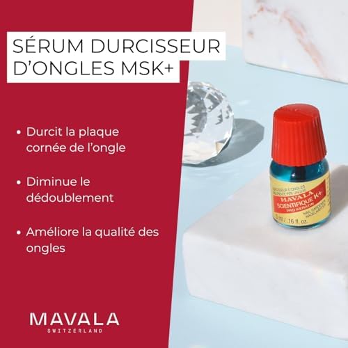 Authentic Mavala Scientifique K Plus for nail strengthening