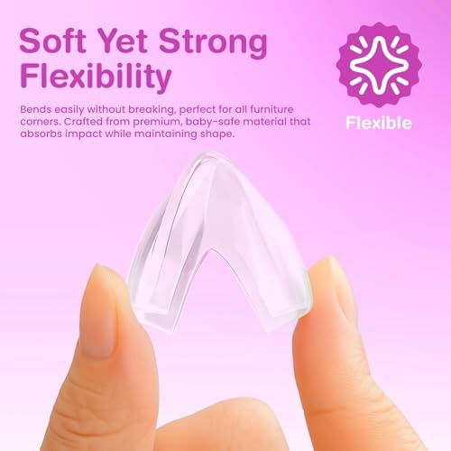 Top view of Excolit clear protective guards on home furniture