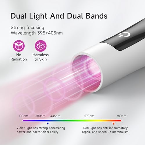 Halmai nail lamp USB charging port and battery indicator