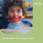 WaterWipes Sensitive+ Baby & Toddler Wipes, 3-In-1 Cleans, Cares, Protects, 99.9% Water, Textured Clean, Unscented & Hypoallergenic, 720 Count (12 Packs) - Image 6