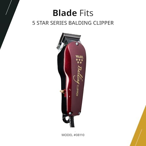 Top side view of Wahl 5 Star Series replacement blade