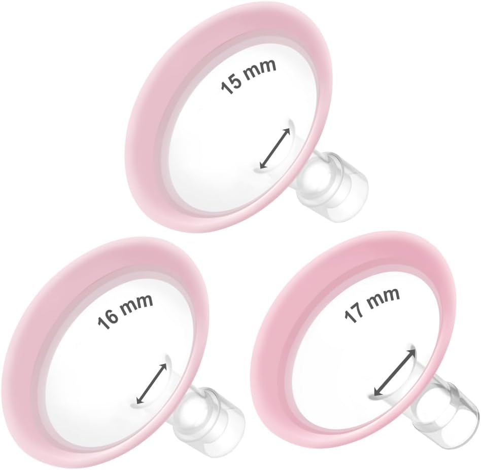 Maymom MyFit Pano Goldie Pack breast pump flanges set