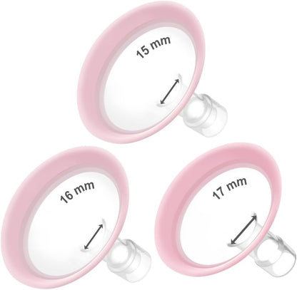 Maymom MyFit Pano Goldie Pack breast pump flanges set