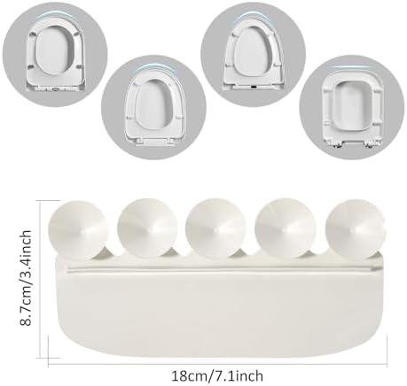 Underseat view of the premium urine guard showing correct alignment for boys potty training