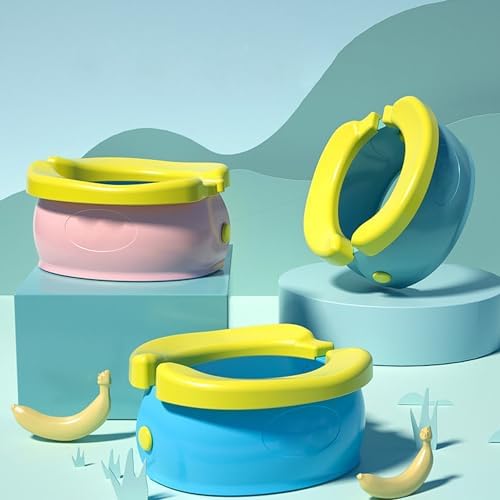 Yooleetc toddler travel toilet in green folded state