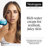 Hyaluronic acid moisturizer and cleanser for 72-hour skin hydration