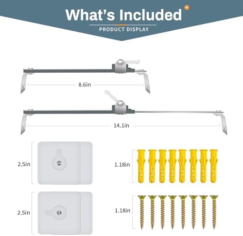 Two piece set of industrial metal home proofing anchors designed for baby safety and pet protection