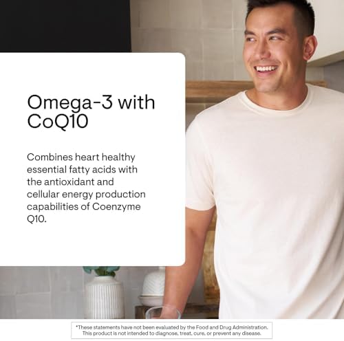 Thorne Omega-3 with CoQ10 gelcaps texture and appearance