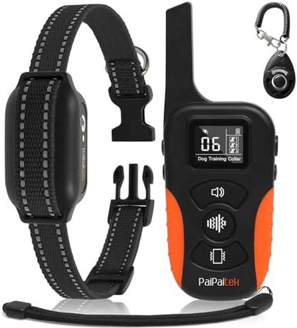 Humane prongless vibrating pet collar receiver detailing its smooth skin-friendly surface.