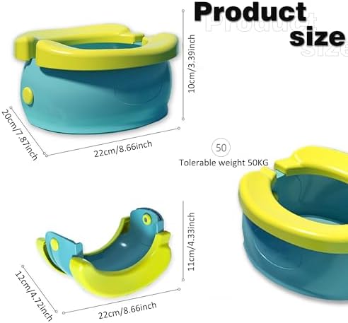 Yooleetc portable potty for kids with storage bag