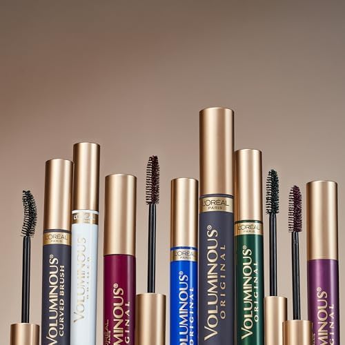 Bold black mascara removing easily with soap and water