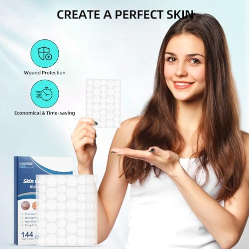 Instructions and usage guide for KUNJAYER 144 pieces wart remover.