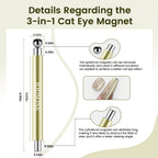 Jodsone magnetic nail art tool packaging and accessories