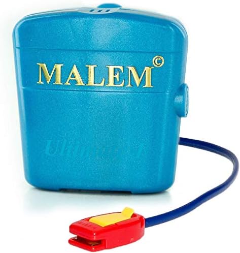 Malem bedwetting sensor clip with Quick Detect technology for moisture sensing.