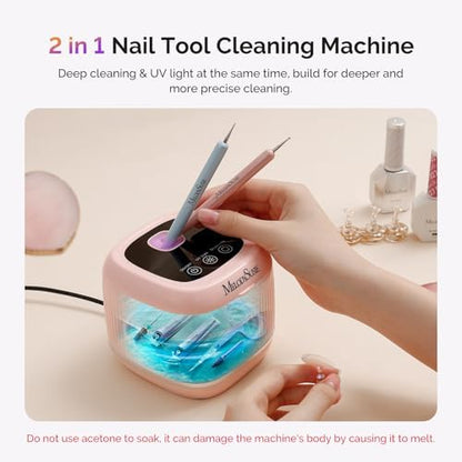 Top view of MelodySusie 2 in 1 cleaning machine with timer buttons