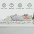 ZoUbqchY vintage geese changing pad cover folded packaging
