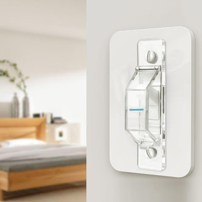 Side profile of Gebena wall light switch lock