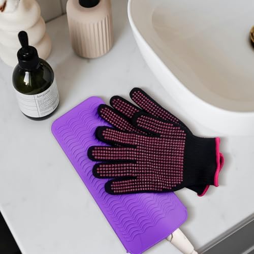 Full packaging view of IKOCO salon grade hand protection and surface mat set