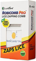 LiceGuard electronic zapping comb for chemical free lice removal