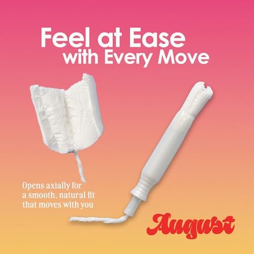 August Super and Regular tampon variety pack for heavy and moderate flow