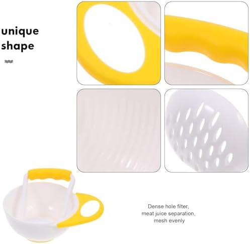 Two sets of DOITOOL baby food mash and serve bowls displayed side by side