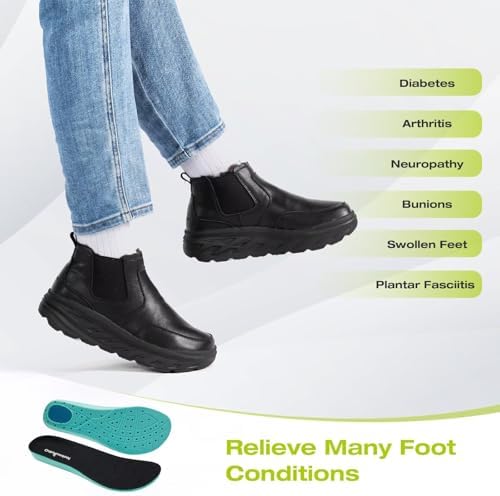 Close up of the detachable TPU support insole for plantar fasciitis relief.