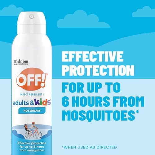 Off! 5 ounce insect repellent spray bottles for outdoor use