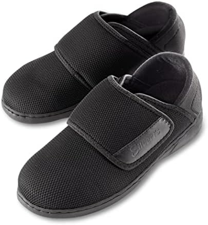 Side profile of Silvert's adaptive shoes highlighting the slip-resistant rubber sole