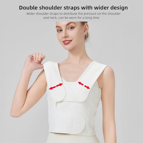Imported medical-grade breast compression bandage for women.