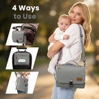 Internal storage pockets of Ubravoo infant travel station