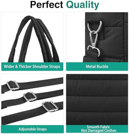 Kubya hospital bag for delivery with adjustable crossbody strap