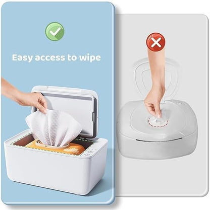 Alobeby baby wipe warmer with internal heating elements