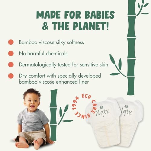Naty bamboo pull ups with built in wetness indicator for toddlers