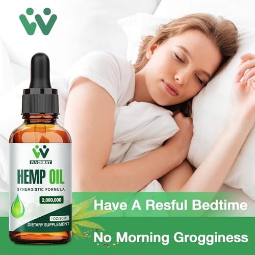 High potency Wachray hemp oil dropper details