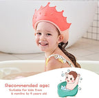 Fusacony baby shampoo shield adjustable strap detail