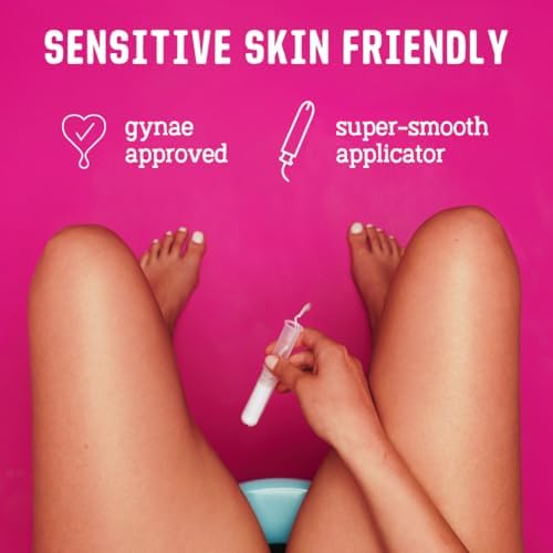 Eco friendly feminine care packaging for FLO organic cotton tampons