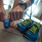 Sidas foot care gel caps for big toe impact absorption.