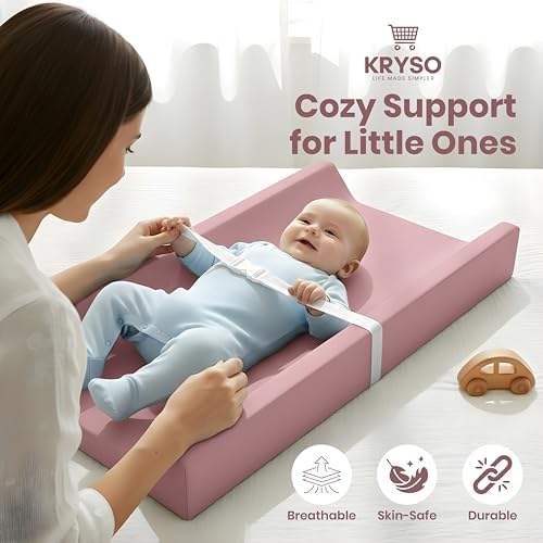 Modera vegan leather diaper mat angled perspective shot