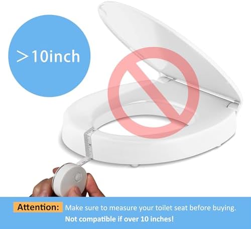 Flexible clear plastic potty training splash shield close up view
