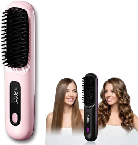 Santvolo Go Brush Pro LCD temperature display close up