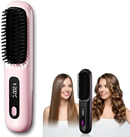 Santvolo Go Brush Pro LCD temperature display close up